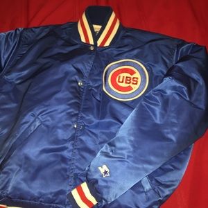 VINTAGE (80's) CHICAGO CUBS🐻 STARTER JACKET SZ XL